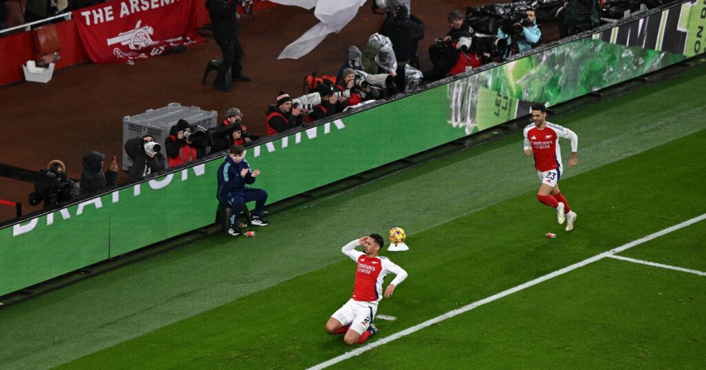 William Saliba Usai Cetak Gol Kedua - beritamanchester.com
