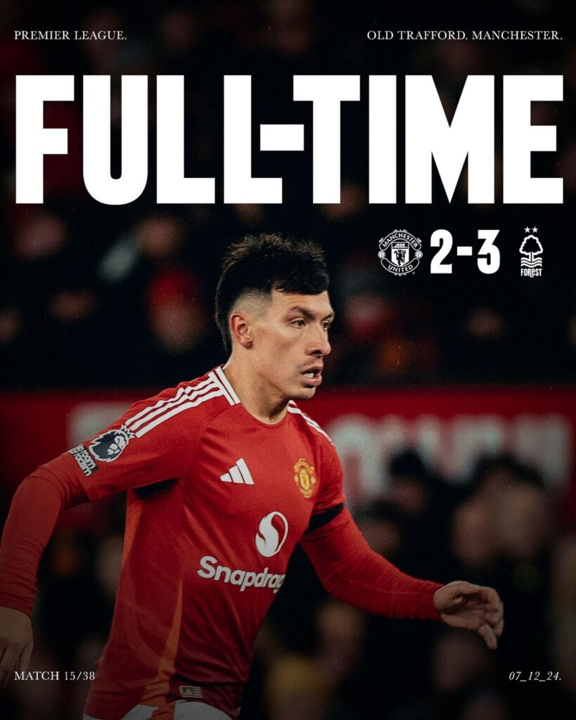 Manchester United vs Nottingham Forest - beritamanchester.com