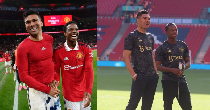 Tyrell Malacia & Casemiro - beritamanchester.com