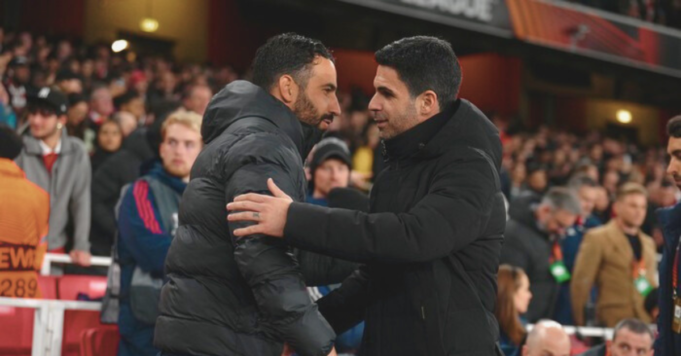 Amorim dan Arteta - beritamanchester.com